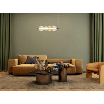 Italux Sonte  antik barna LED függesztett lámpa (IT-PND-24352-36W-AB-AMB) LED 1 izzós IP20