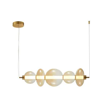 Italux Sonte  antik barna LED függesztett lámpa (IT-PND-24352-40W-AB-AMB) LED 1 izzós IP20