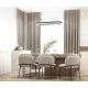 Italux Sopla  fekete-arany LED függesztett lámpa (IT-PND-63728-56W-3K-BK-GD) LED 1 izzós IP20