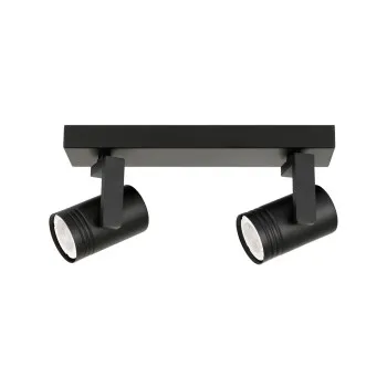 Italux Spiela  fekete mennyezeti spotlámpa (IT-SPL-31993-2B-BK) GU10 2 izzós IP20