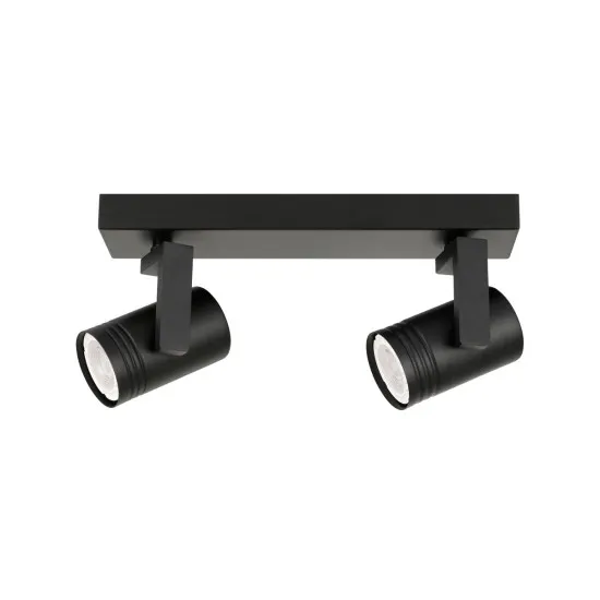 Italux Spiela  fekete mennyezeti spotlámpa (IT-SPL-31993-2B-BK) GU10 2 izzós IP20