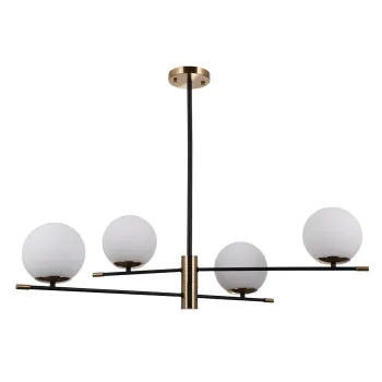 Italux Stelia  bronz-fekete függesztett lámpa (IT-PND-43660-4) E14 4 izzós IP20