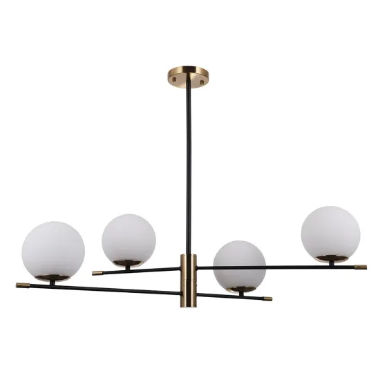 Italux Stelia  bronz-fekete függesztett lámpa (IT-PND-43660-4) E14 4 izzós IP20