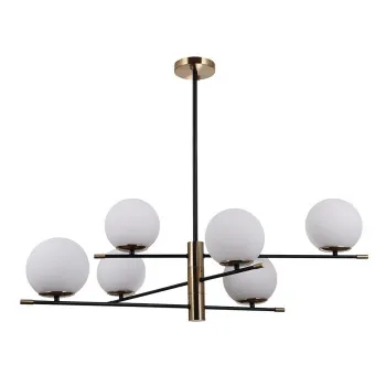 Italux Stelia  bronz-fekete függesztett lámpa (IT-PND-43660-6) E14 6 izzós IP20
