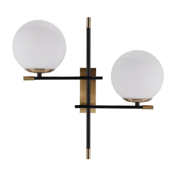 Italux Stelia  bronz-fekete falikar (IT-WL-43660-2) E14 2 izzós IP20