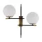 Italux Stelia  bronz-fekete falikar (IT-WL-43660-2) E14 2 izzós IP20
