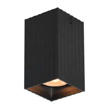 Italux Tecno  fekete mennyezeti lámpa (IT-CLN-37492-S-BK) GU10 1 izzós IP20