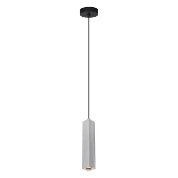 Italux Tecno  ezüst függesztett lámpa (IT-PND-37492-1-ALU) GU10 1 izzós IP20