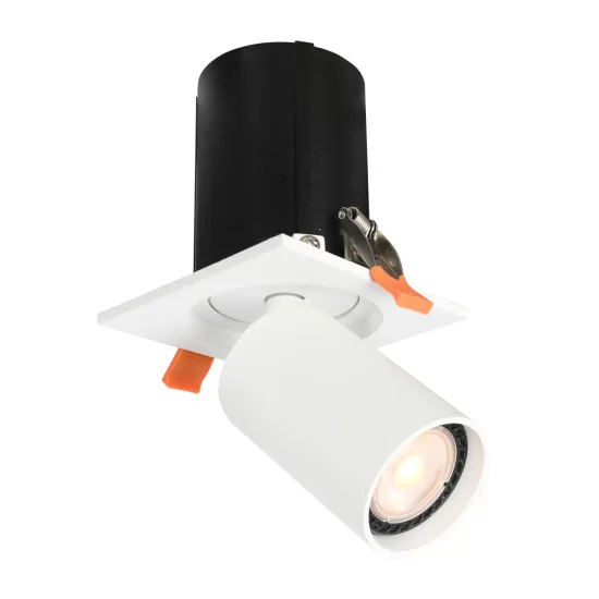 Italux Termo  fehér mennyezetbe építhető lámpa (IT-SPL-50310-1S WH) GU10 1 izzós IP20