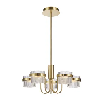 Italux Tiara  arany LED csillár (IT-PND-77362-5-40W-GD) LED 1 izzós IP20