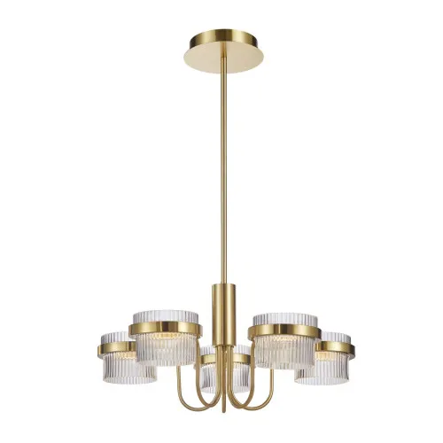 Italux Tiara  arany LED csillár (IT-PND-77362-5-40W-GD) LED 1 izzós IP20