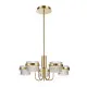 Italux Tiara  arany LED csillár (IT-PND-77362-5-40W-GD) LED 1 izzós IP20