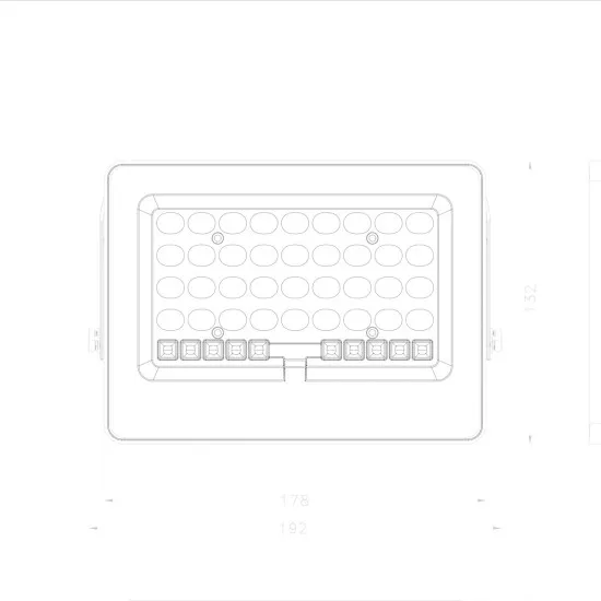 Italux Tiara  szürke napelemes LED kültéri reflektor (IT-SLR-21387-100W) LED 1 izzós IP65