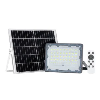 Italux Tiara  szürke napelemes LED kültéri reflektor (IT-SLR-21387-100W) LED 1 izzós IP65