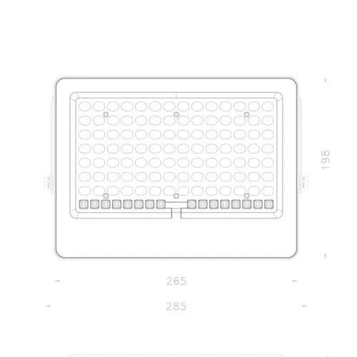 Italux Tiara  szürke napelemes LED kültéri reflektor (IT-SLR-21387-300W) LED 1 izzós IP65