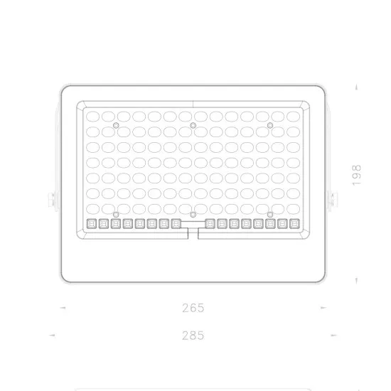 Italux Tiara  szürke napelemes LED kültéri reflektor (IT-SLR-21387-300W) LED 1 izzós IP65