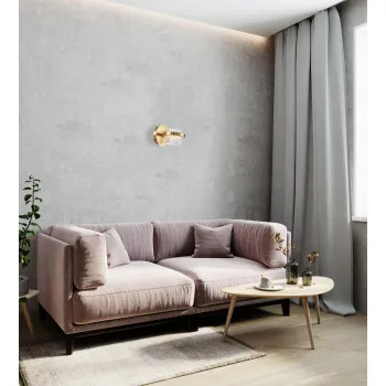 Italux Tiara  arany LED falikar (IT-WL-77362-9W-GD) LED 1 izzós IP20