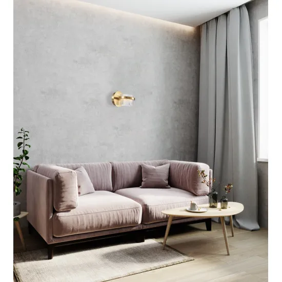 Italux Tiara  arany LED falikar (IT-WL-77362-9W-GD) LED 1 izzós IP20