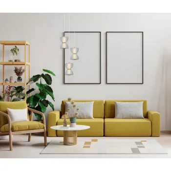 Italux Tica  fehér LED függesztett lámpa (IT-PND-83949-3-BK) LED 1 izzós IP20