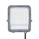 Italux Timbo  szürke LED kültéri reflektor (IT-FD-23913-30W) LED 1 izzós IP65