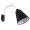 Italux Tonia  fekete falikar (IT-WL-76382-1-BL) E27 1 izzós IP20