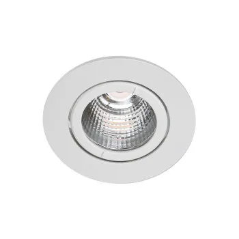 Italux Torres fehér fürdőszobai LED mennyezetbe építhető lámpa (IT-DA-401C/WK-WW/50) LED 1 izzós IP44