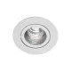 Italux Torres fehér fürdőszobai LED mennyezetbe építhető lámpa (IT-DA-401C/WK-WW/50) LED 1 izzós IP44
