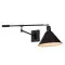 Italux Trinity  fekete fali olvasólámpa (IT-MB-402721-IT BL) E14 1 izzós IP20