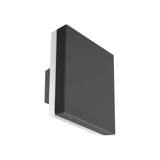 Italux Viano  fekete LED kültéri fali lámpa (IT-PL-271) LED 1 izzós IP54