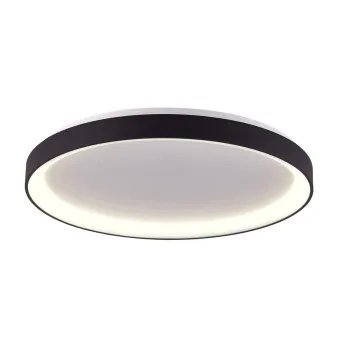 Italux Vico  fekete LED mennyezeti lámpa (IT-PLF-53675-078RC-BK-3KS4K-TRDIMM) LED 1 izzós IP20
