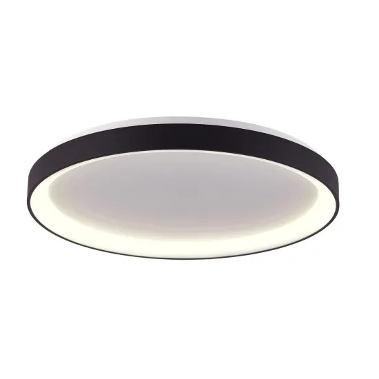 Italux Vico  fekete LED mennyezeti lámpa (IT-PLF-53675-078RC-BK-3KS4K-TRDIMM) LED 1 izzós IP20