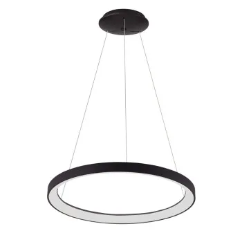 Italux Vico  fekete LED függesztett lámpa (IT-PND-53675-078RPC-BK-3KS4K-TRDIMM) LED 1 izzós IP20