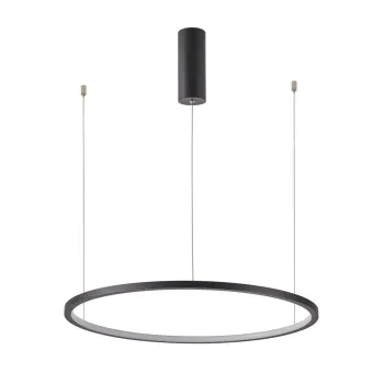Italux Vinola  fekete LED függesztett lámpa (IT-PND-56135B-080RPP-BK-3KS4K-TRDIMM) LED 1 izzós IP20