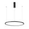 Italux Vinola  fekete LED függesztett lámpa (IT-PND-56135B-080RPP-BK-3KS4K-TRDIMM) LED 1 izzós IP20