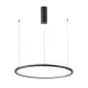 Italux Vinola  fekete LED függesztett lámpa (IT-PND-56135B-080RPP-BK-3KS4K-TRDIMM) LED 1 izzós IP20