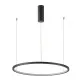 Italux Vinola  fekete LED függesztett lámpa (IT-PND-56135B-100RPP-BK-3KS4K-TRDIMM) LED 1 izzós IP20