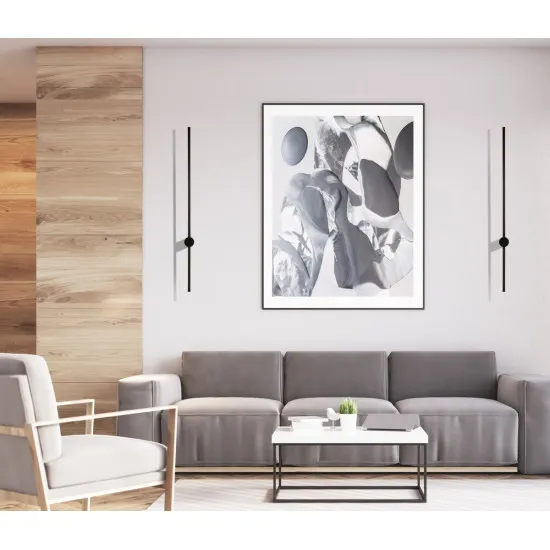 Italux Vinto  fekete LED falikar (IT-WL-73526-80-BL) LED 1 izzós IP20