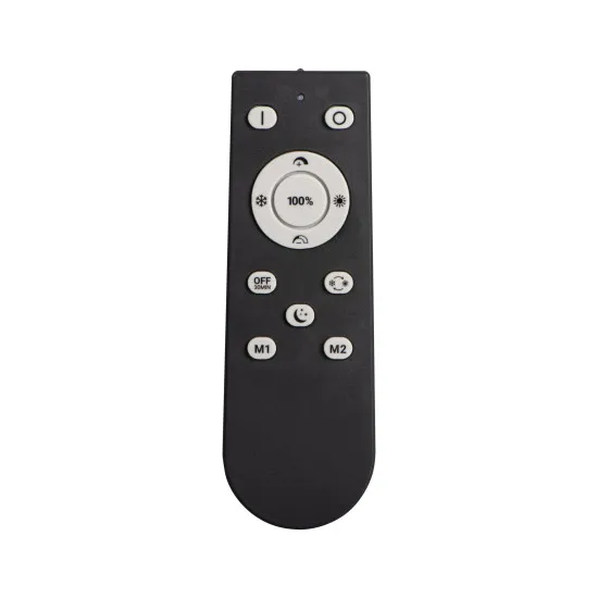 Kanlux Arvos fehér-fekete LED mennyezeti lámpa (KAN-37330) LED 1 izzós IP20