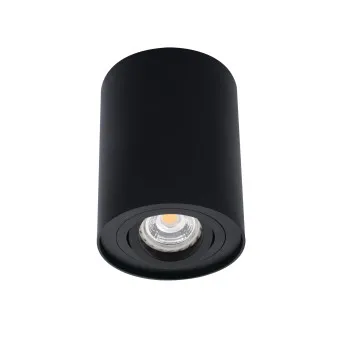 Kanlux Bord fekete mennyezeti spotlámpa (KAN-22552) GU10 1 izzós IP20