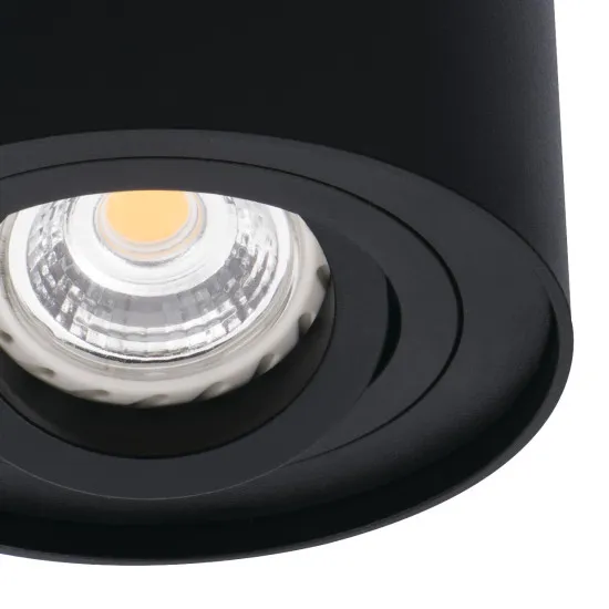 Kanlux Bord fekete-ezüst mennyezeti spotlámpa (KAN-22558) GU10 1 izzós IP20