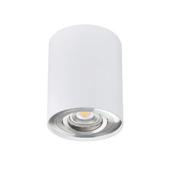 Kanlux Bord fehér-ezüst mennyezeti spotlámpa (KAN-22559) GU10 1 izzós IP20