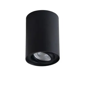 Kanlux Bord XS fekete mennyezeti spotlámpa (KAN-25478) GU10 1 izzós IP20