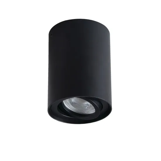 Kanlux Bord XS fekete mennyezeti spotlámpa (KAN-25478) GU10 1 izzós IP20