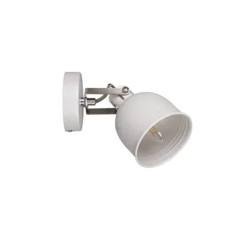 Kanlux Derato fehér-ezüst fali/mennyezeti spotlámpa (KAN-35641) E14 1 izzós IP20