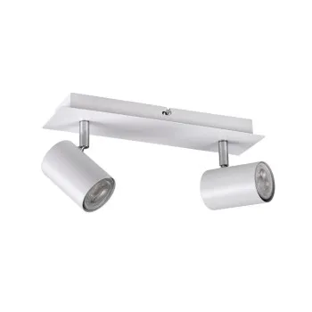 Kanlux Evalo fehér mennyezeti spotlámpa (KAN-35692) GU10 2 izzós IP20