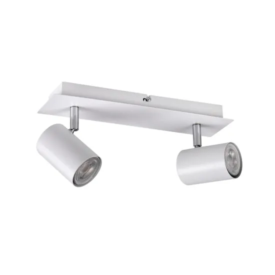 Kanlux Evalo fehér mennyezeti spotlámpa (KAN-35692) GU10 2 izzós IP20