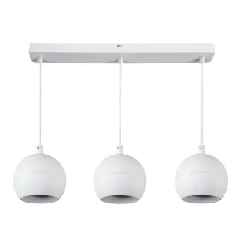 Kanlux Galoba C fehér függesztett lámpa (KAN-33684) GU10 3 izzós IP20