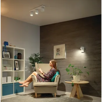 Kanlux Galoba fehér fali/mennyezeti spotlámpa (KAN-33670) GU10 1 izzós IP20