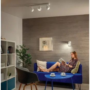 Kanlux Galoba fehér mennyezeti spotlámpa (KAN-33676) GU10 3 izzós IP20