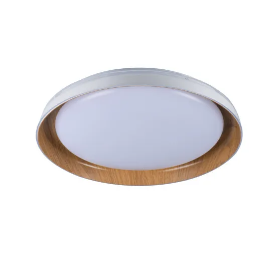 Kanlux Nifu fehér-tölgy LED mennyezeti lámpa (KAN-37317) LED 1 izzós IP20